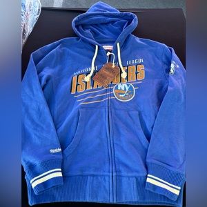 New York Islanders Mitchell & Ness Full Zip Hoodie